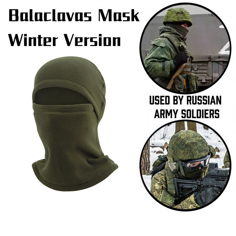 Russian Army Mask Balaclava Mask Full Face Winter Warm CS Cosplay Takov