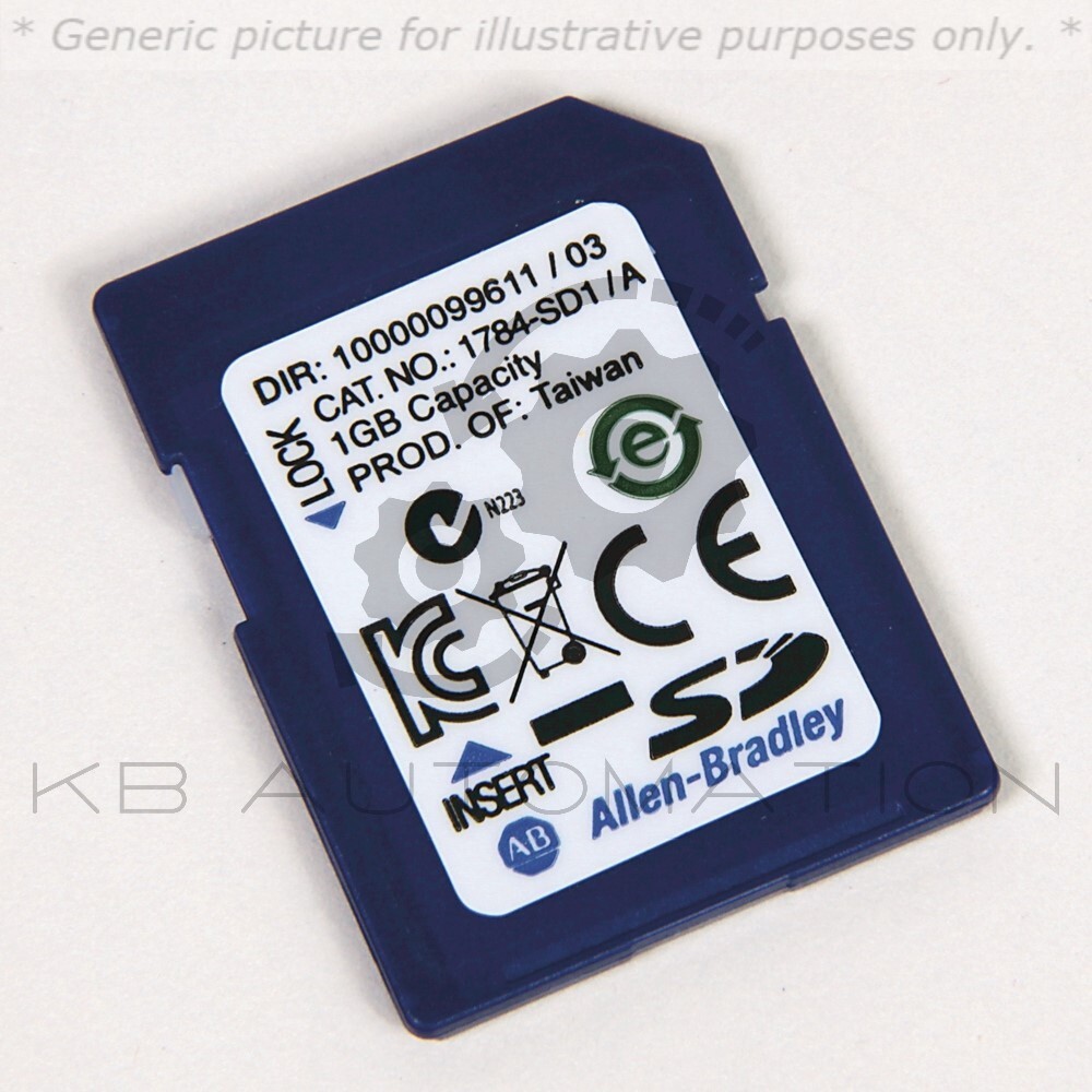 (NEW) Allen-Bradley 1784-SD1 1 GB Secure Digital (SD) Card