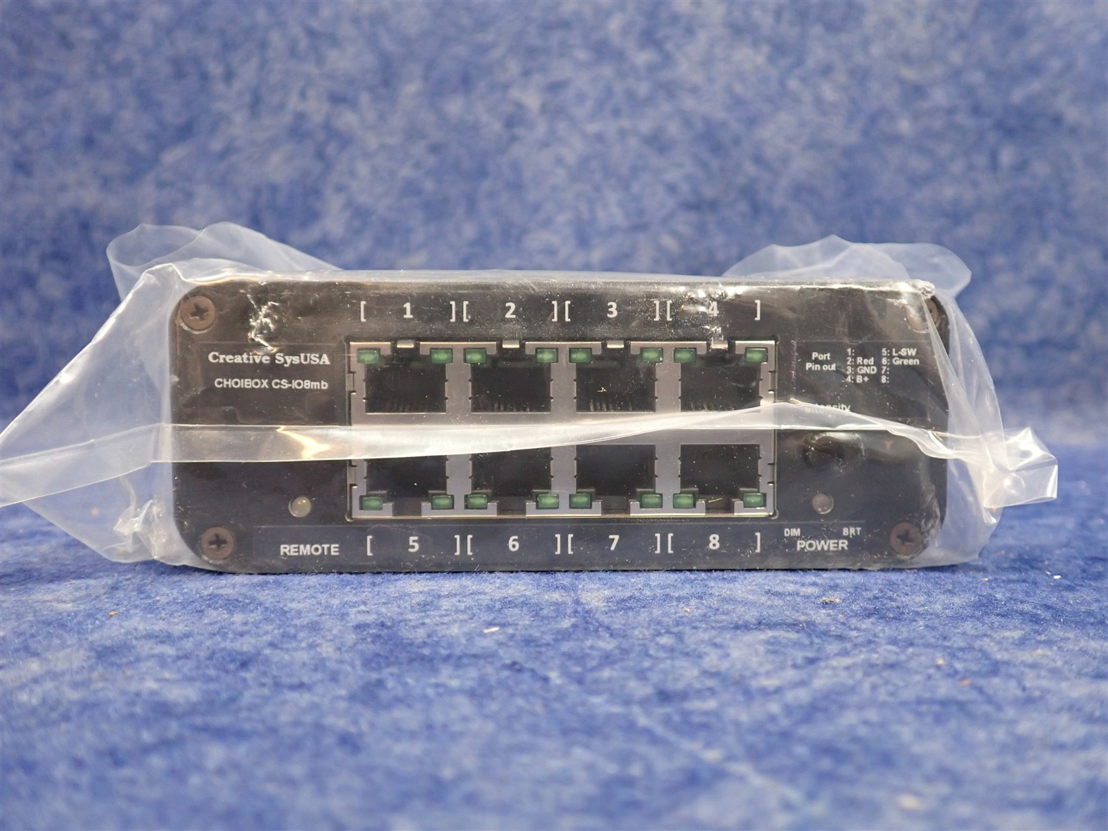 Creative Systems CHOIBOX CS-IO8m Mute Button Audio Interface Box (G73)
