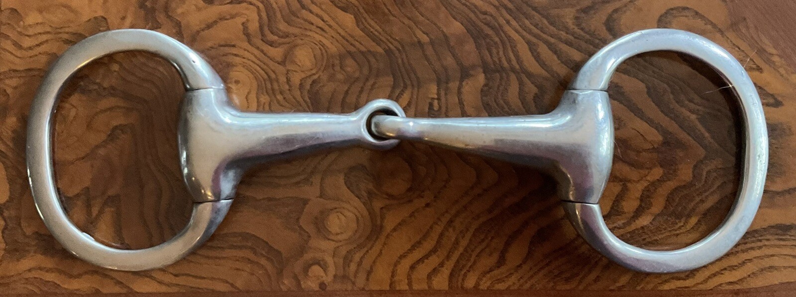 Heavy Duty, 5" Stainless Steel, Egg Butt, Hollow Mouth Snaffle Bit