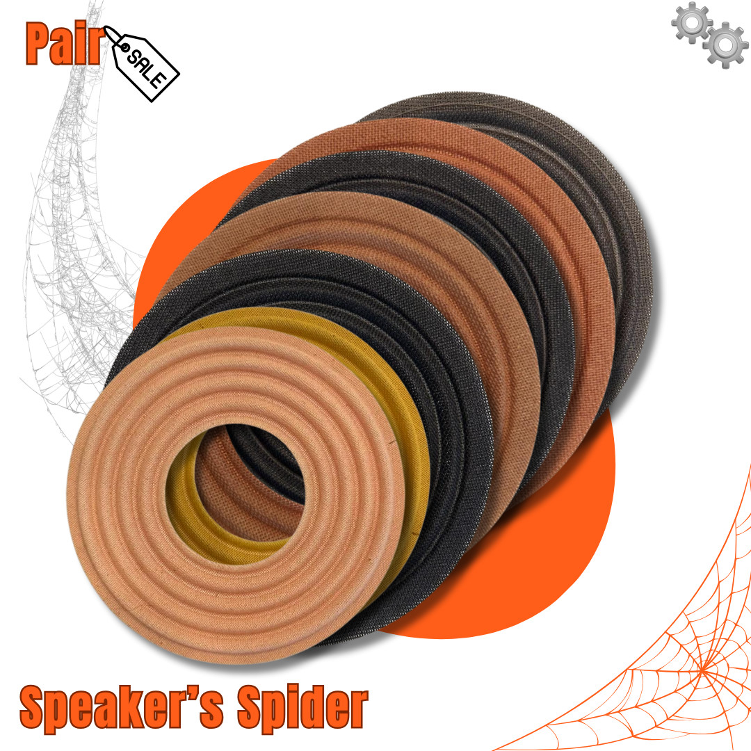 Pair Sale | Top Quality Speaker Spider | Replace & Repair Parts for Pro Audio