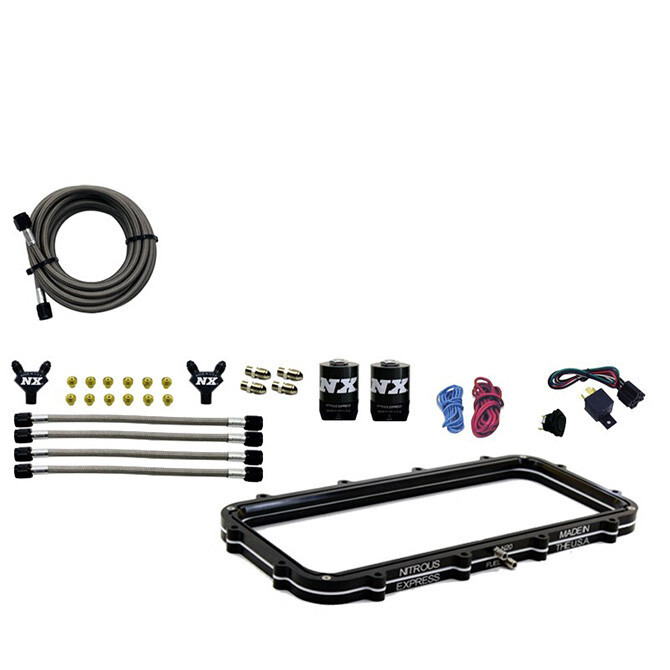 20940-00 Nitrous Express Holley High Ram Plenum Plate System - No Bottle
