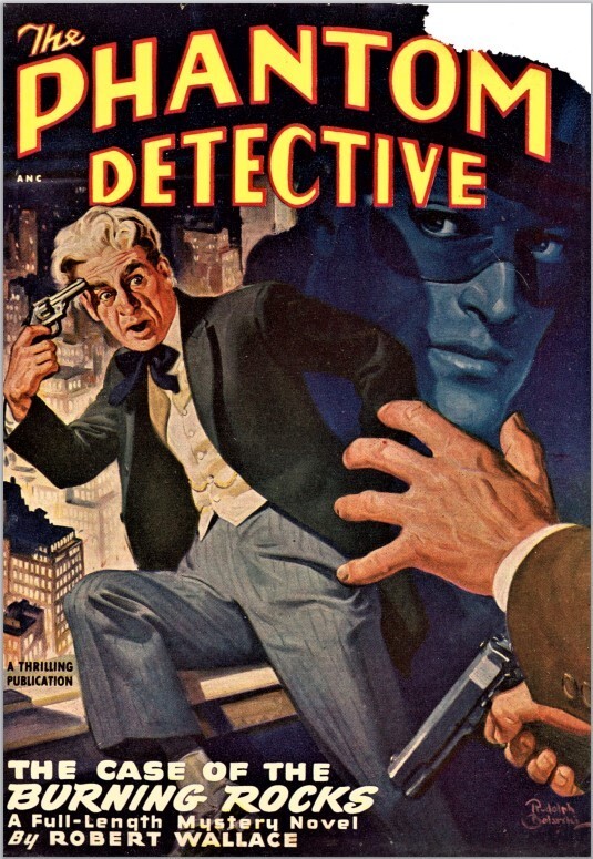 PHANTOM DETECTIVE MAGAZINE 16 Classic Issue Collection On USB Flash Drive