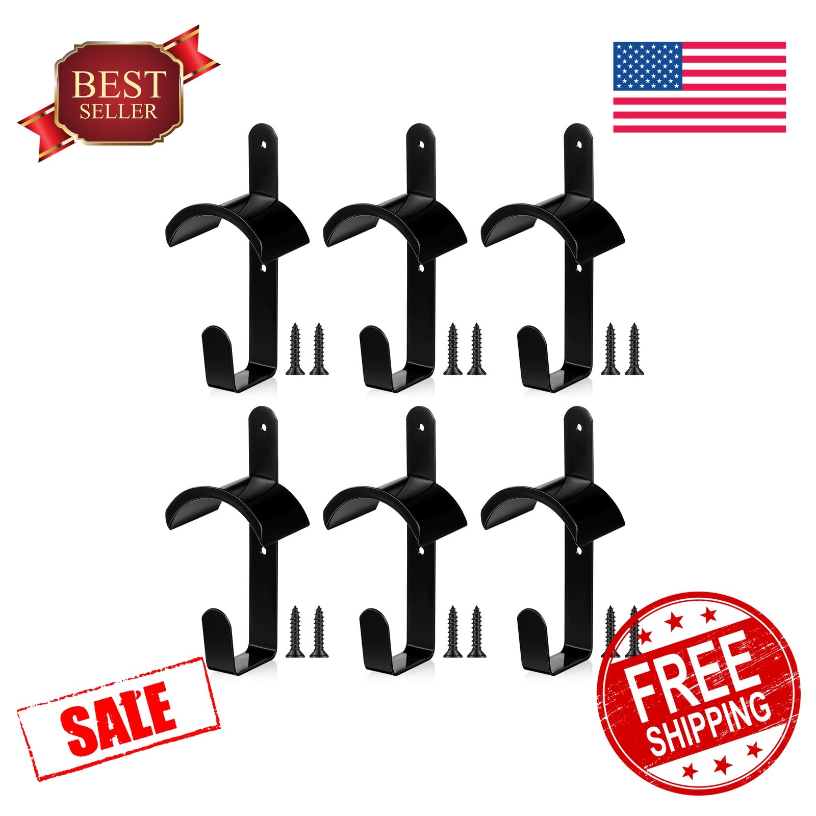 Hicarer Bridle Rack 6 Pack