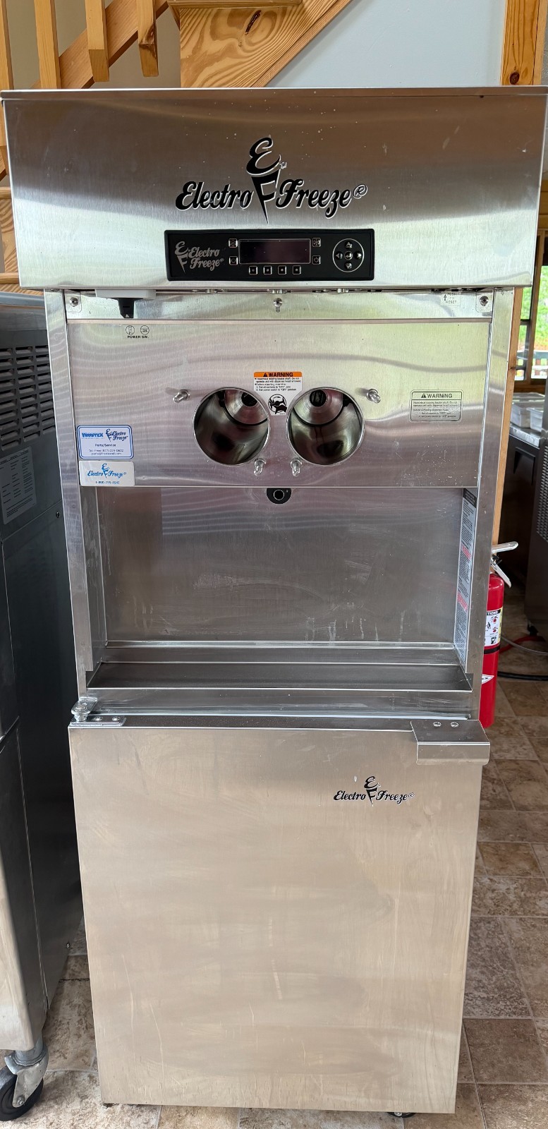 Electro Freeze soft serve ice cream machine GES5099 single phase water cooled