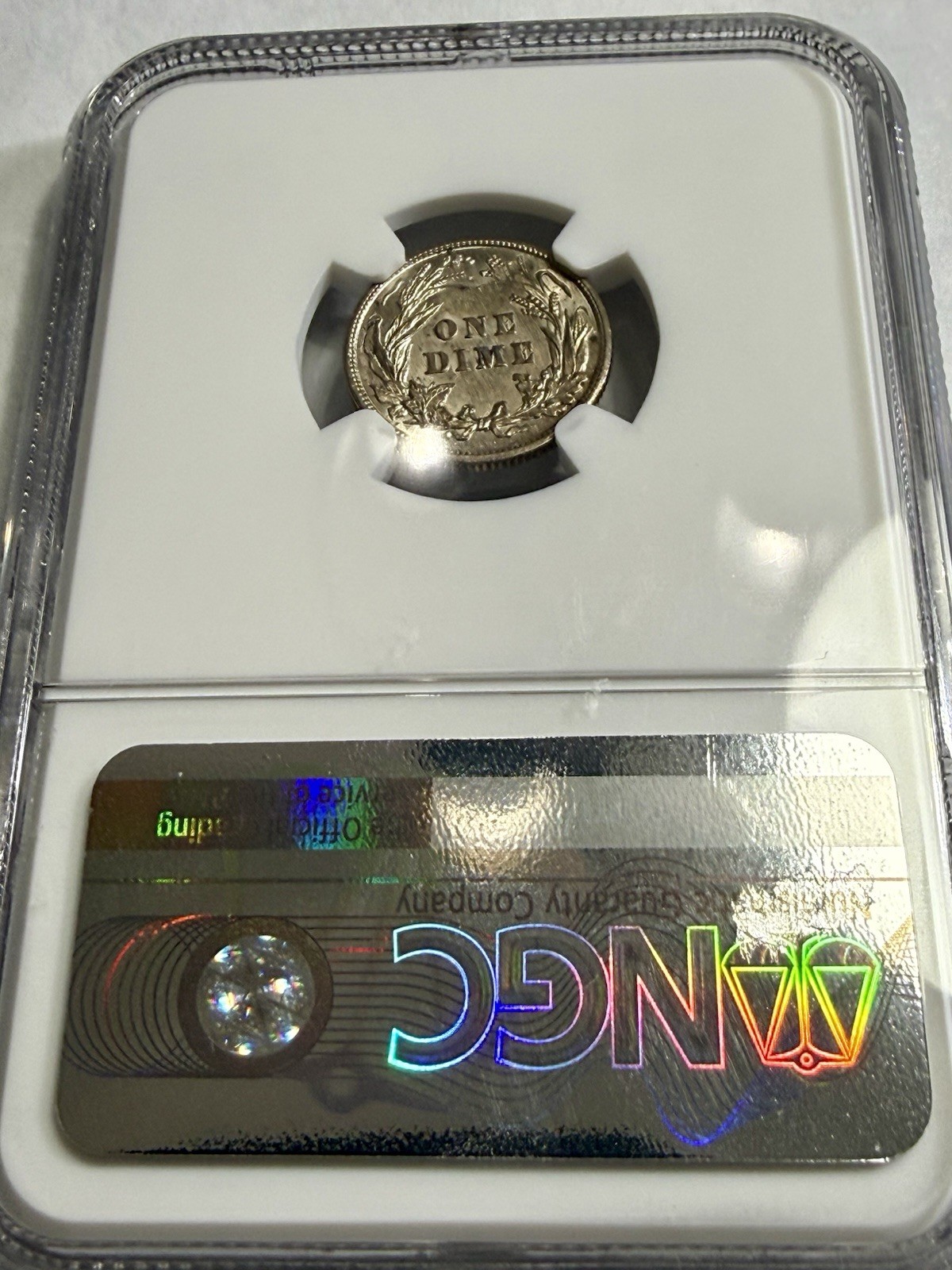 1906 P 10C BARBER SILVER DIME NGC MS61 - BK2