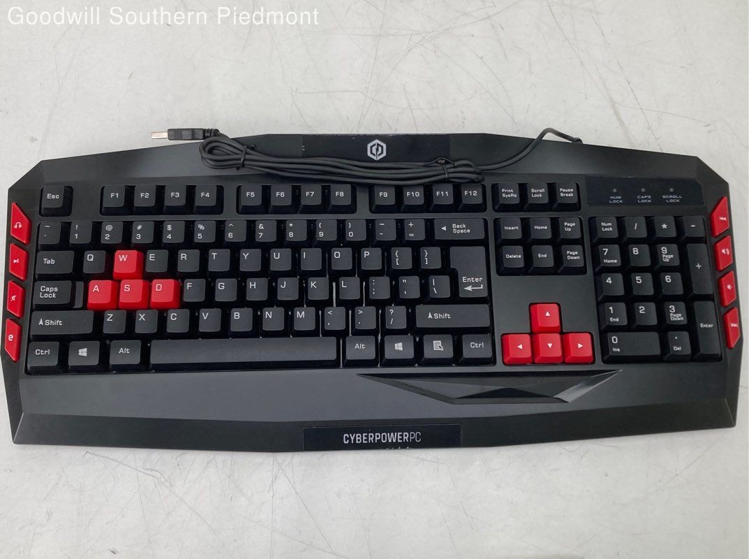 CYBERPOWER PC Multimedia Gaming Keyboard - Open Box