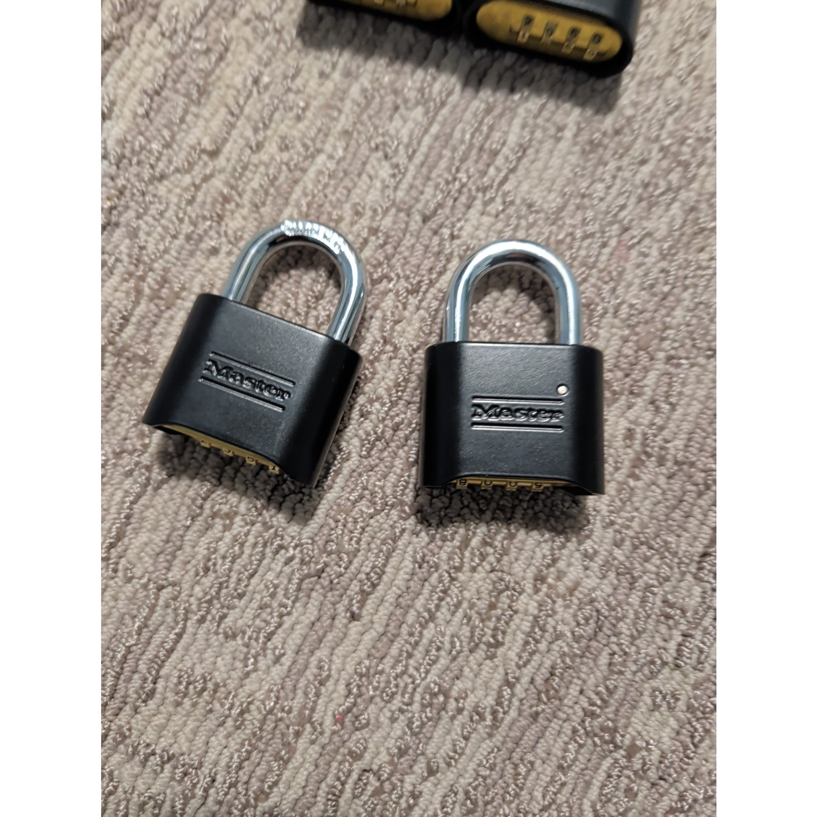 Master Lock 178D Set Your Own Combination Padlock, - 2 Pack