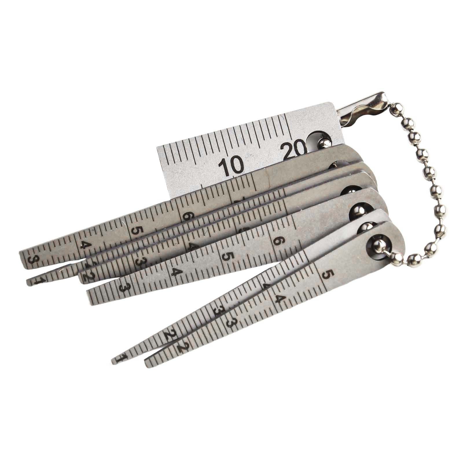 Easily Accessible Measurement Solution Pocket Sized 20mm Tapered Ruler Set