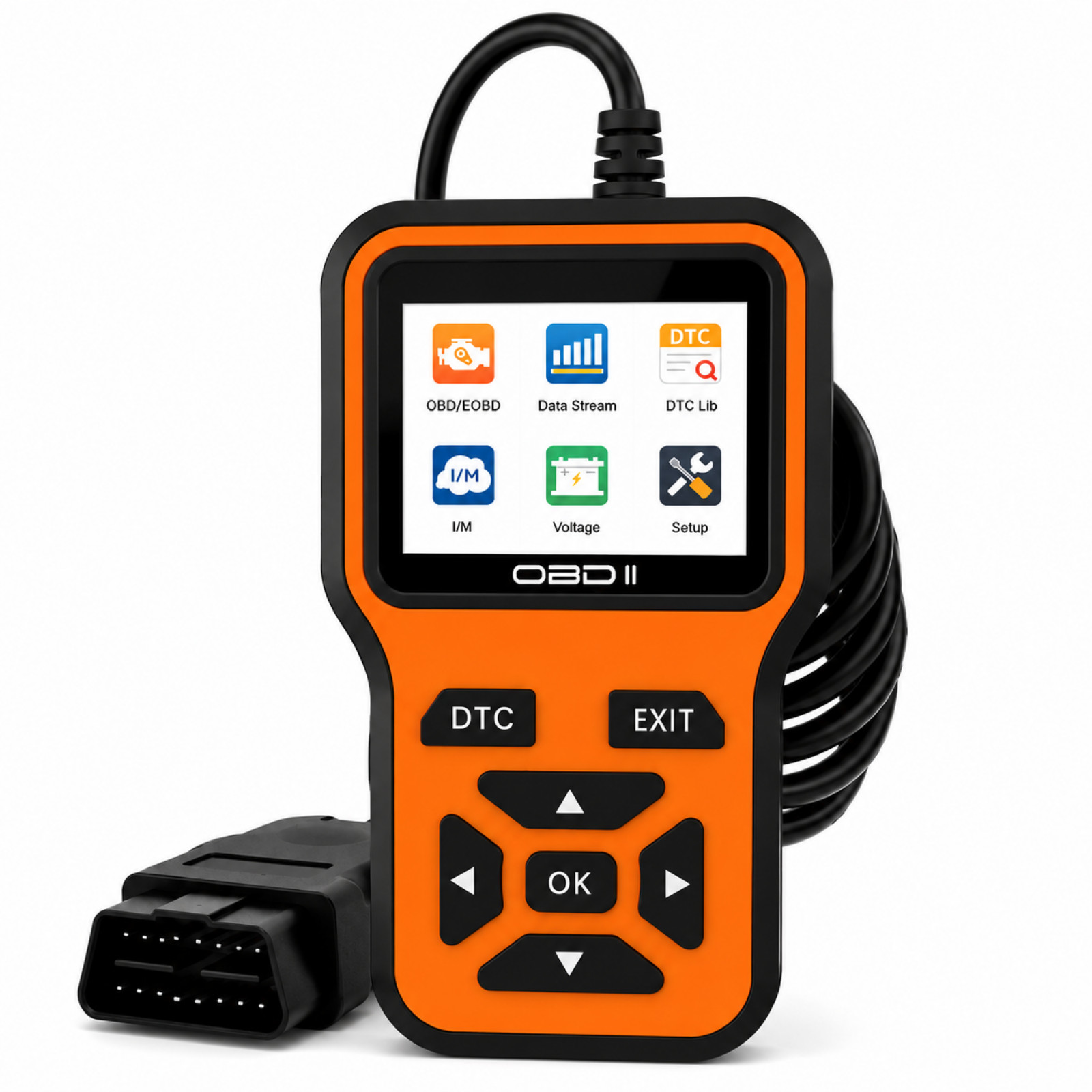 OBD2 Scanner Car Diagnostic Tool Code Reader Engine Fault Live Data Tester