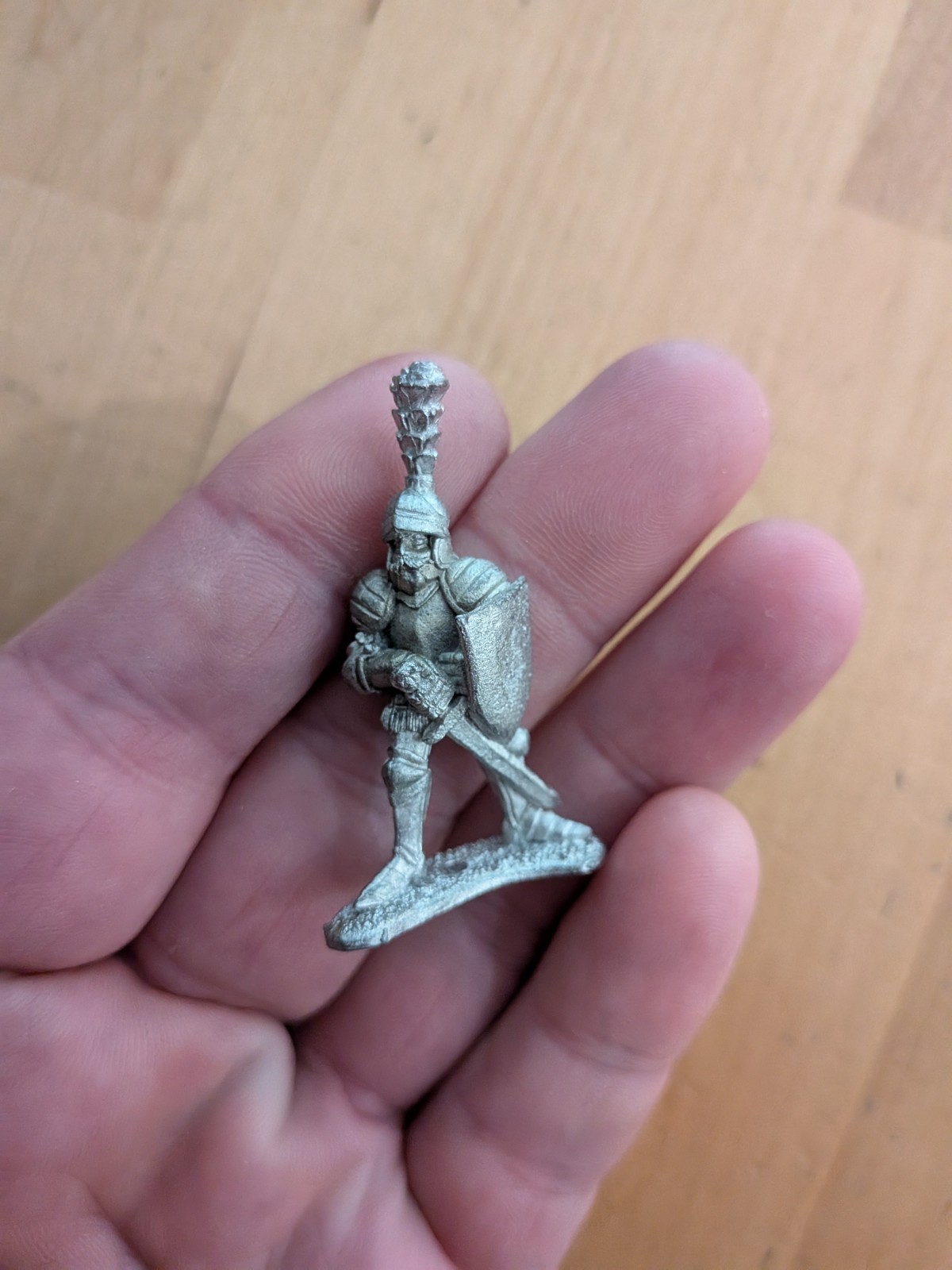 Alternative Armies Knight In Plate With Sword & Shield Metal