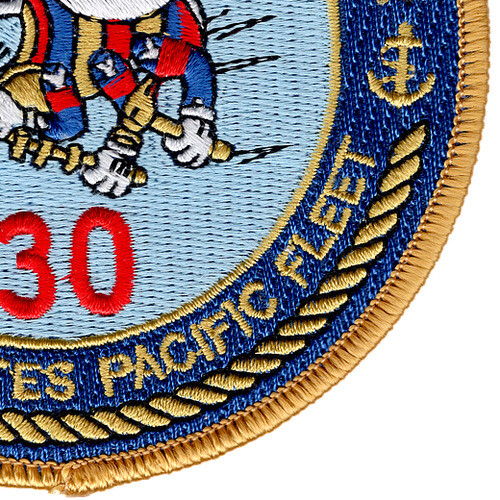 30th Naval Construction Regiment Patch United States Pacific Fleet