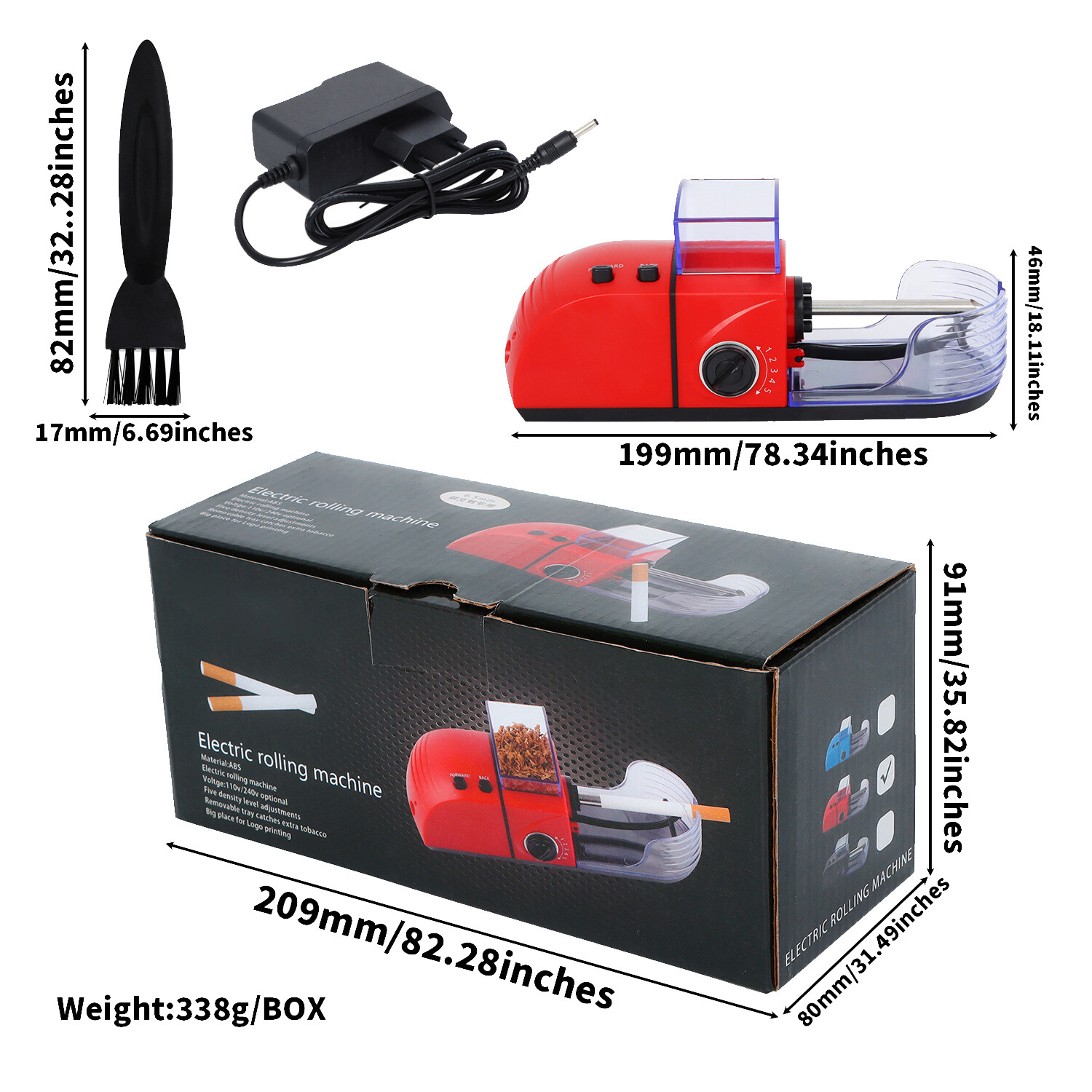 Automatic Electric Cigarette Rolling Machine Device Maker Auto Cigarette