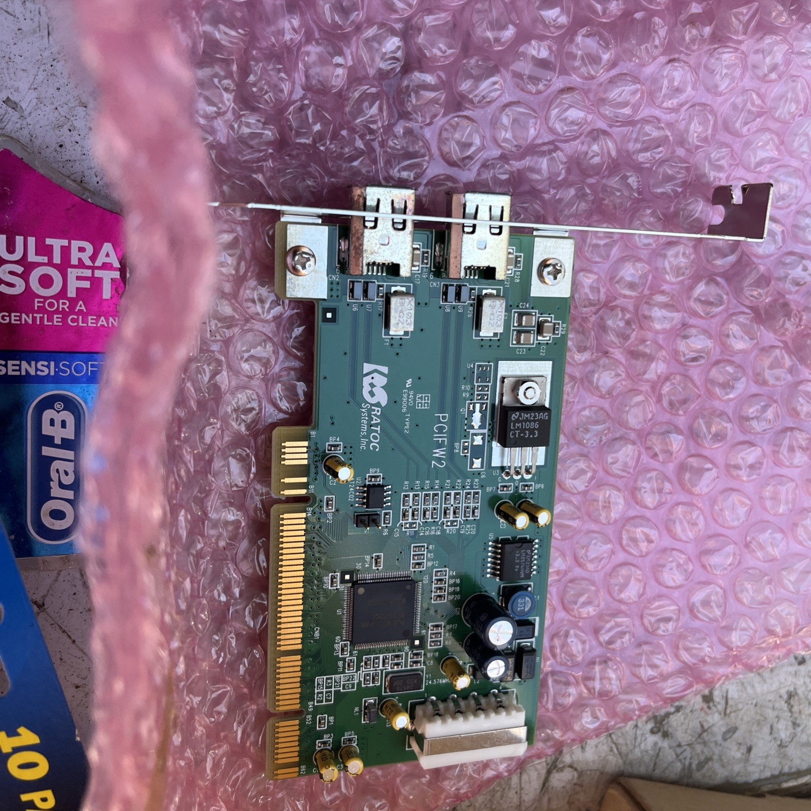REX PCIFW2 FireWire 1394 PCI Board