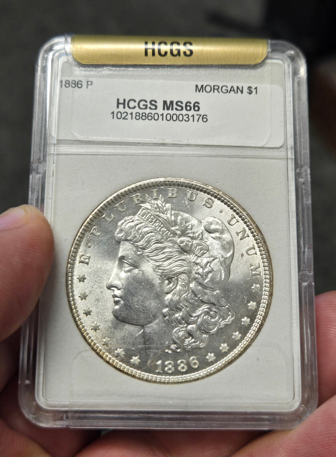 1886-P Silver Morgan Dollar