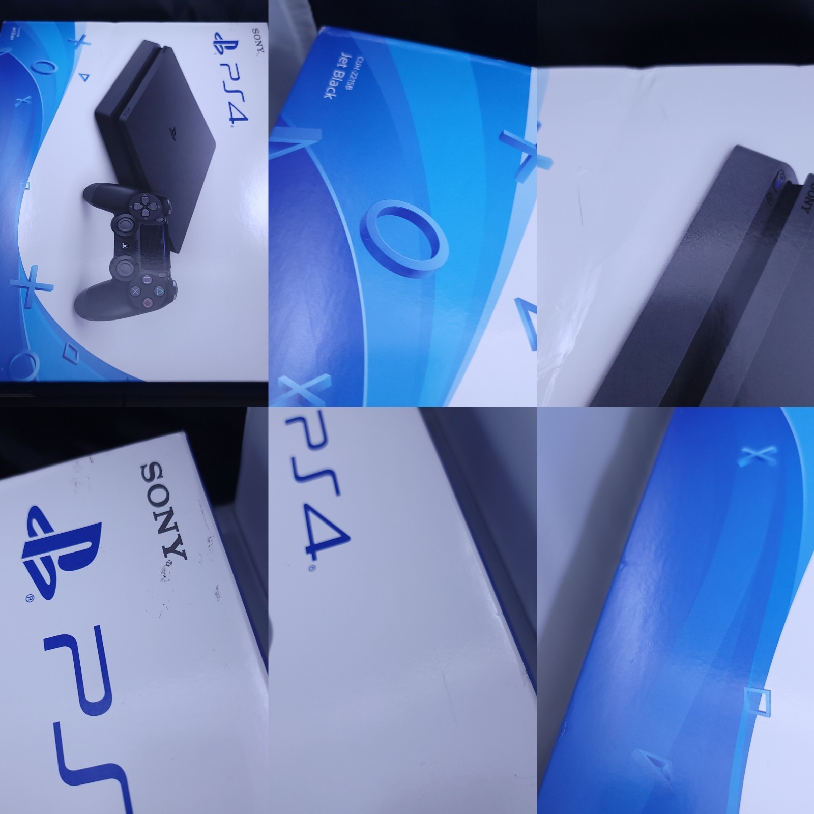 Playstation 4 Slim 1TB Console with box & controller - pre-owned