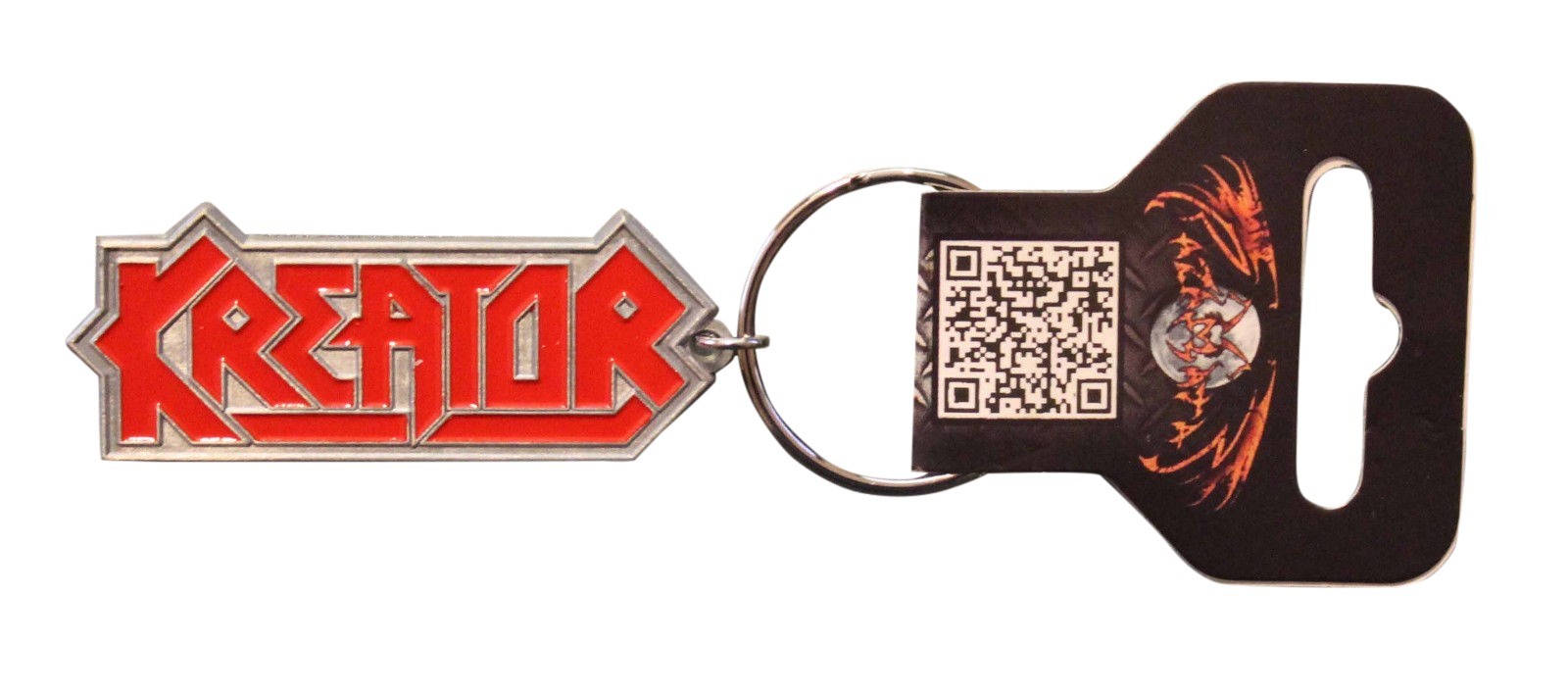 Kreator Logo Metal & Enamel Keychain Keyring Heavy Metal - OFFICIAL