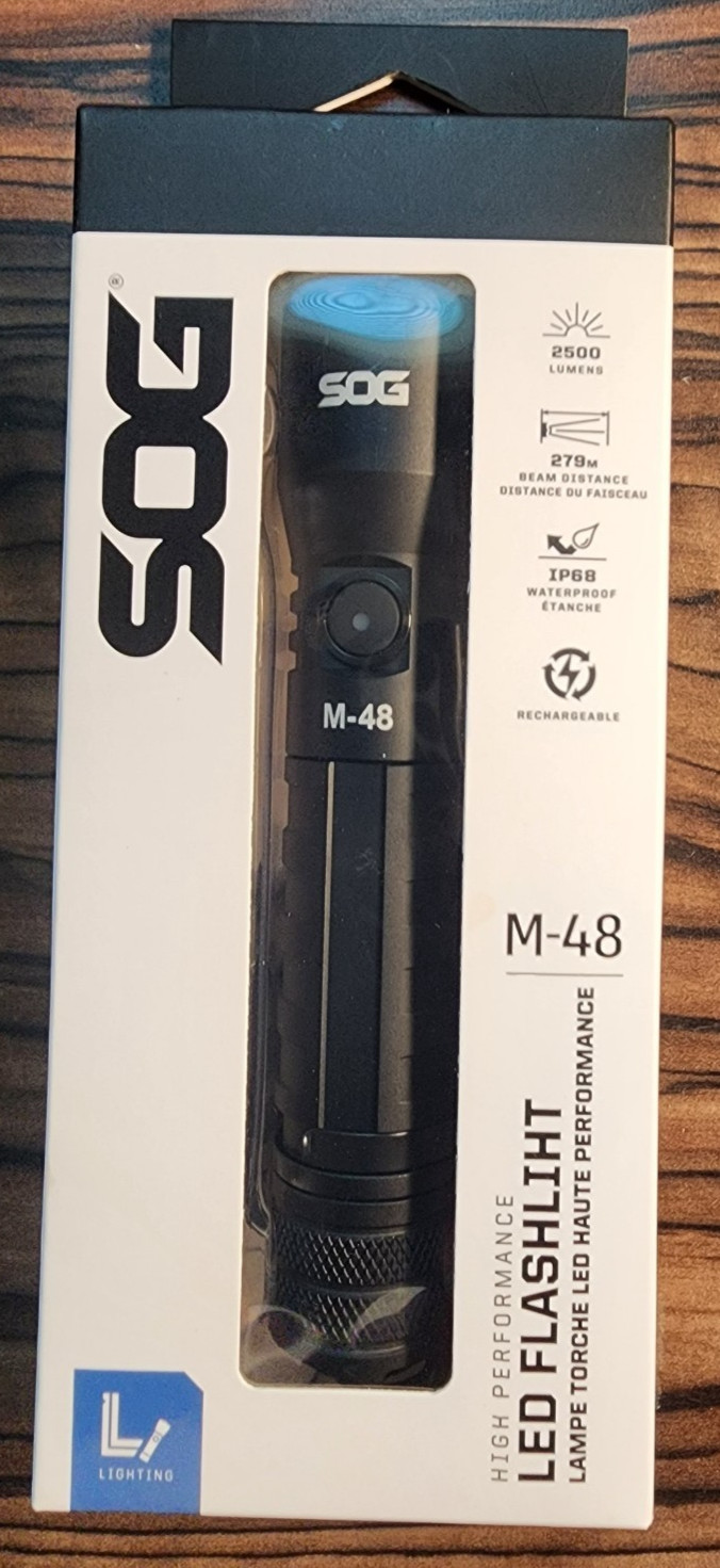 SOG M-48 High Performance LED Flashlight