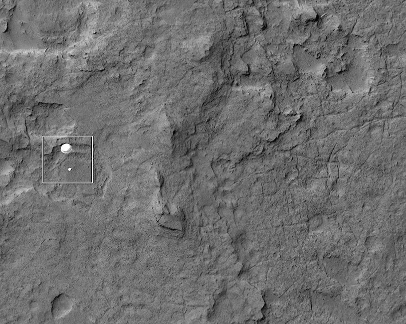 CURIOSITY ROVER FROM MARS RECONNAISSANCE ORBITER 8x10 GLOSSY PHOTO PRINT