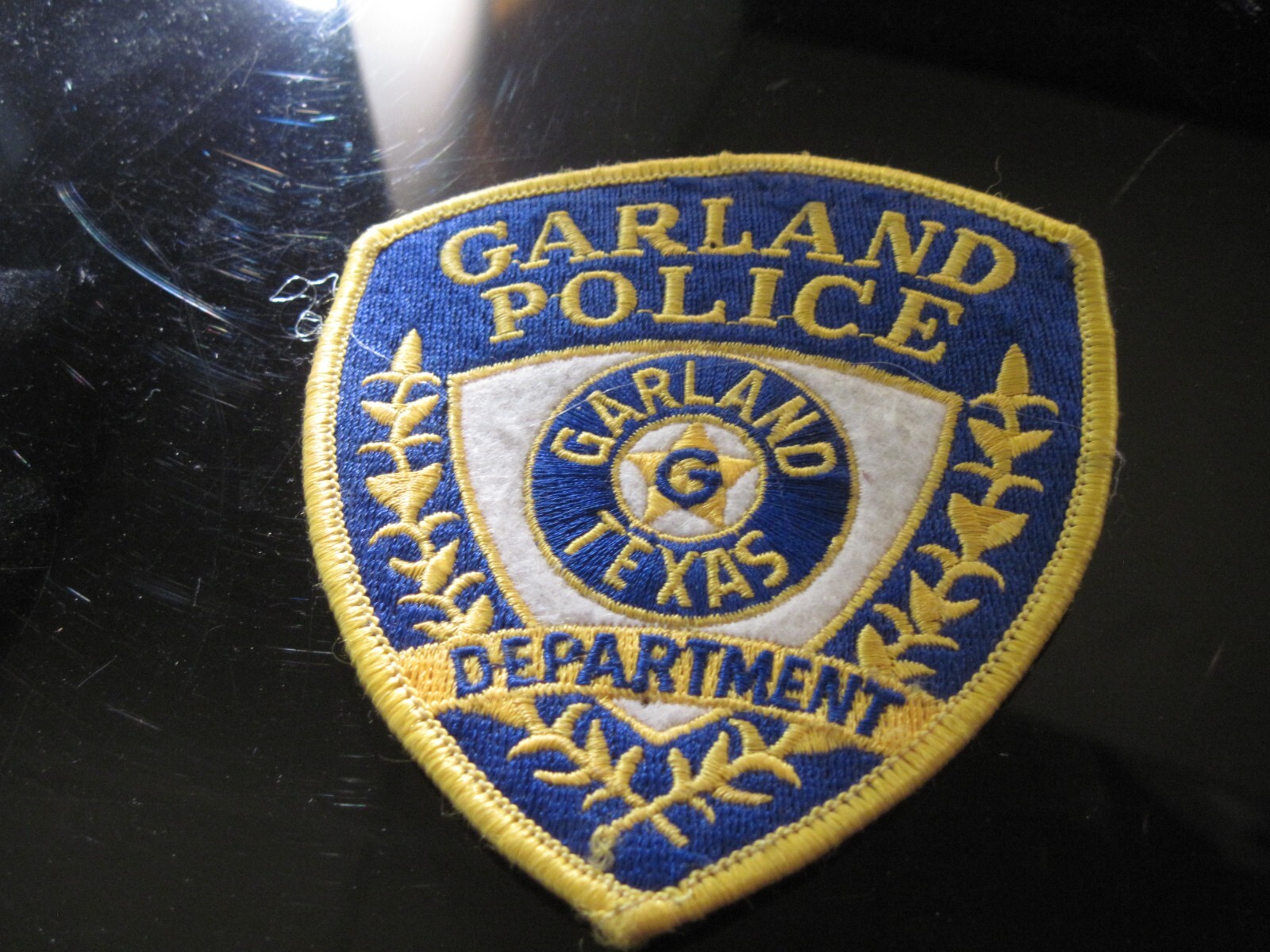 19??    Garland Tx      Police    patch