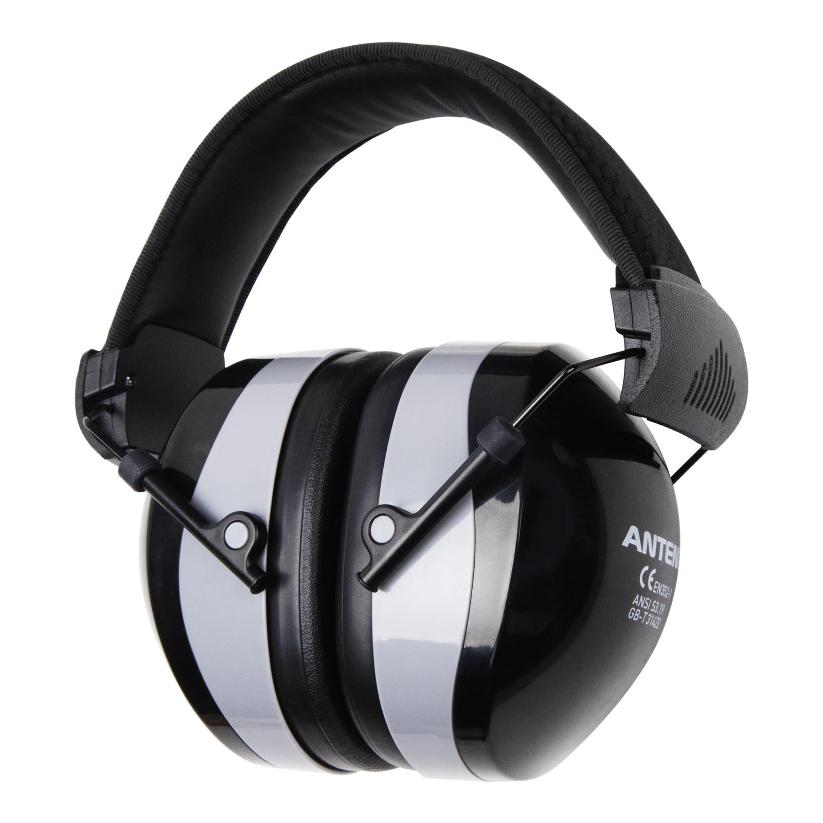 37dB Gun Range Ear Protection, Adjustable Ear Muffs for Noise Reduction, for ...