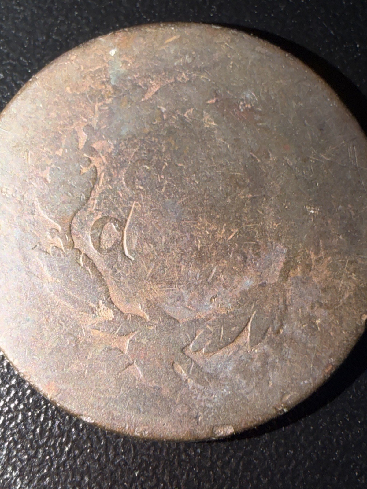 1818 Large Cent AG/G