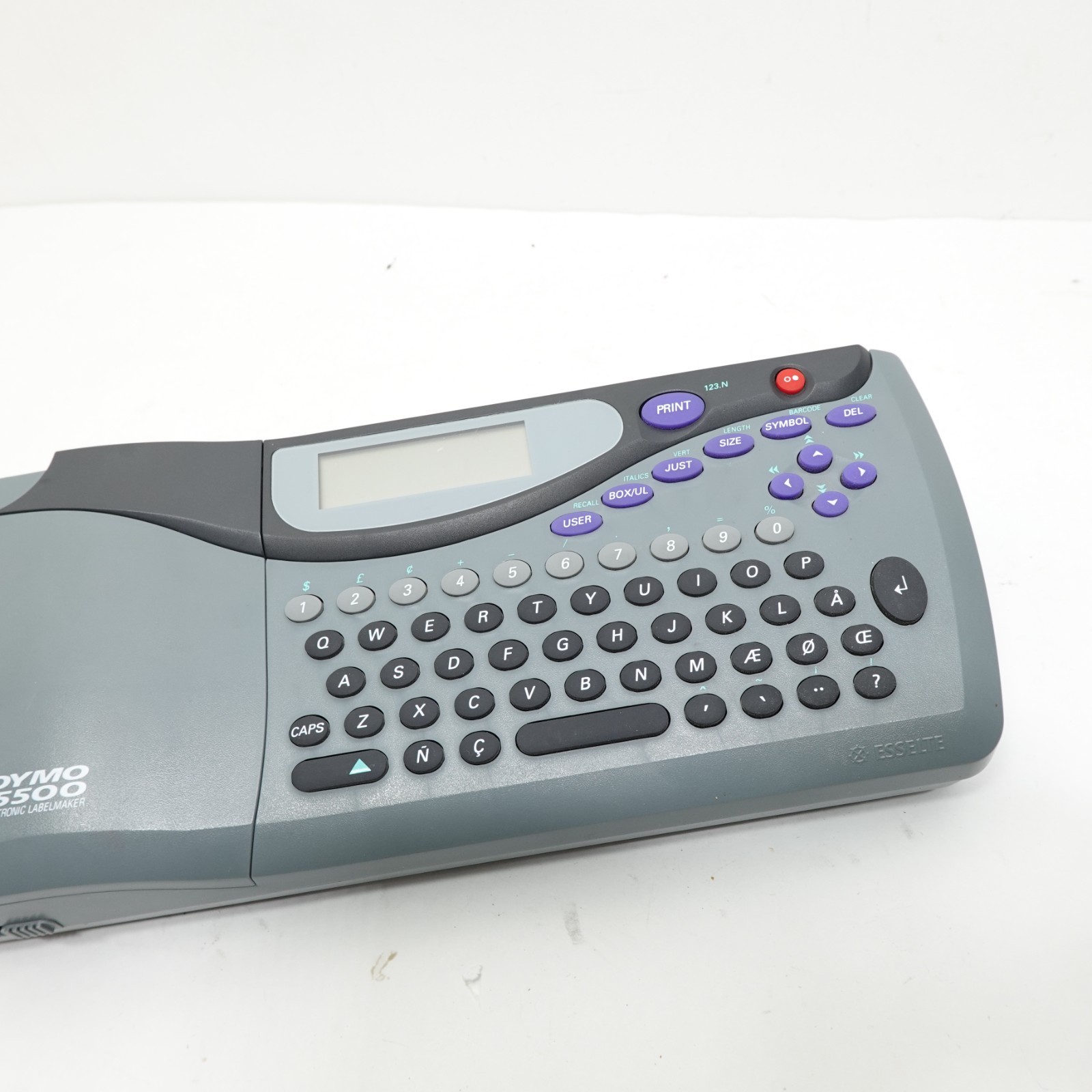 Dymo 5500 Electronic Label Maker NO batteries or adapter