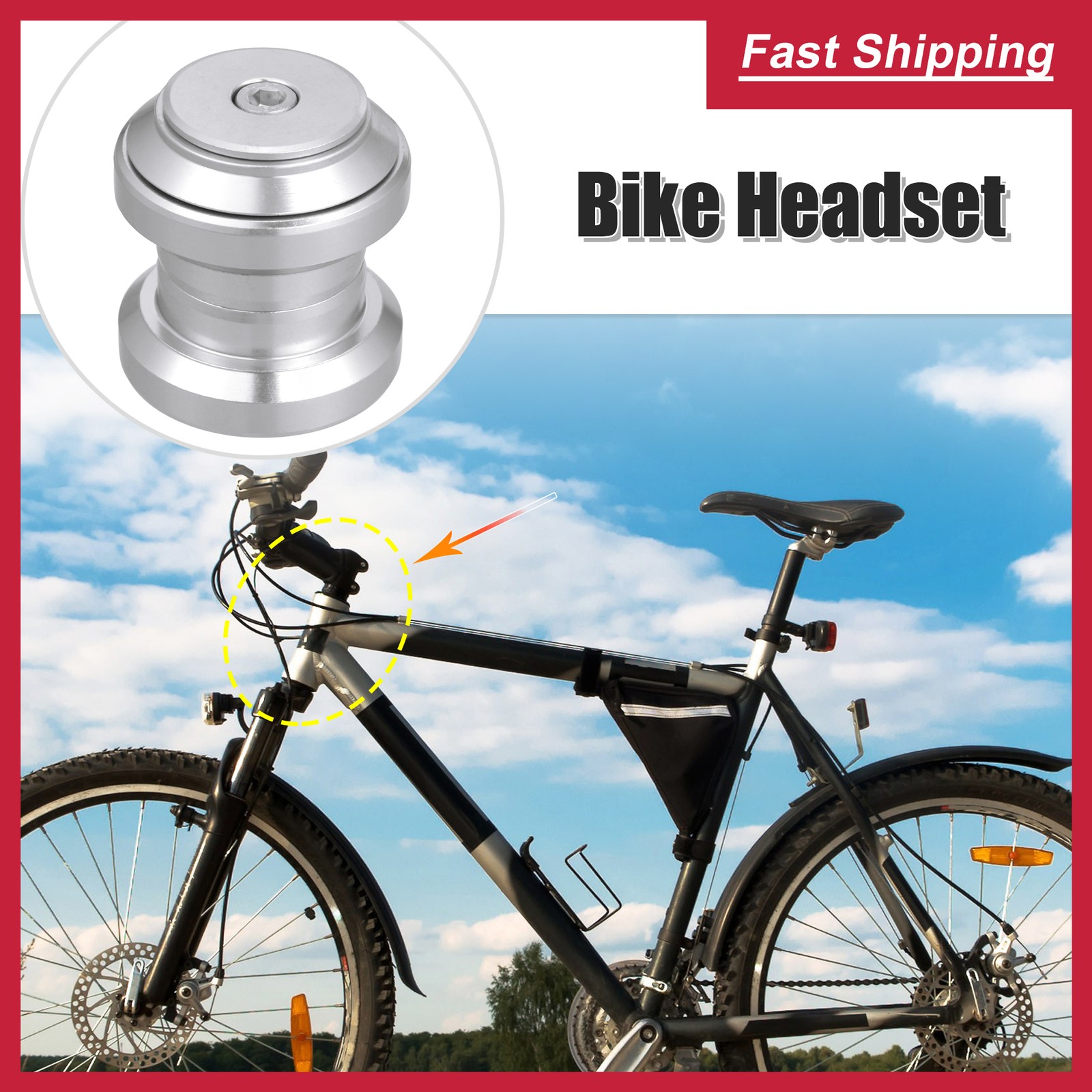Bike Headset Universal - 1 pcs