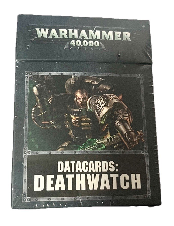 Warhammer 40K Datacards Deathwatch Brand New SEALED GAW39-02-60