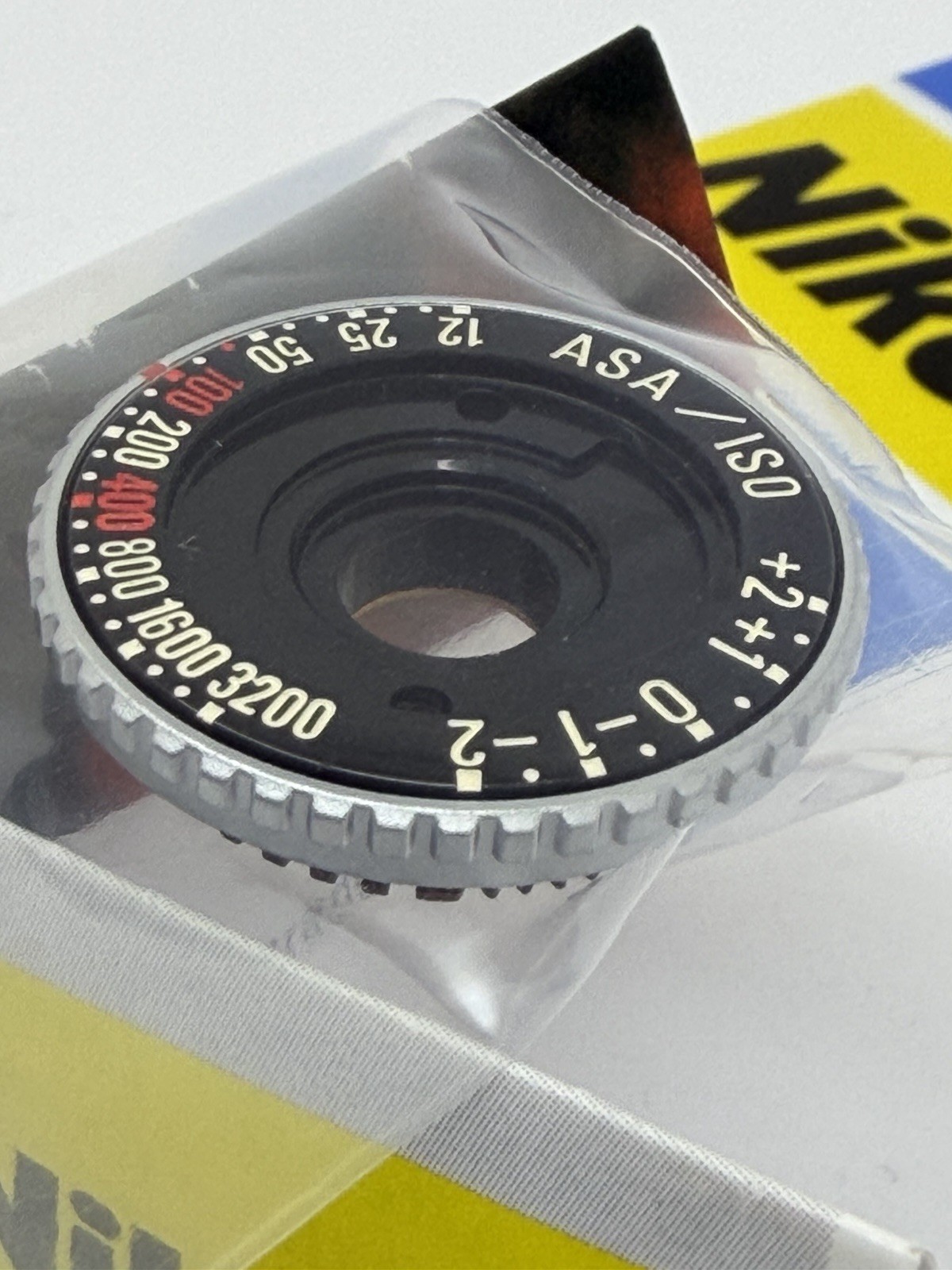 New Nikon FG Silver OEM ASA Dial Nikon Replacement Part Japan Made USA Seller