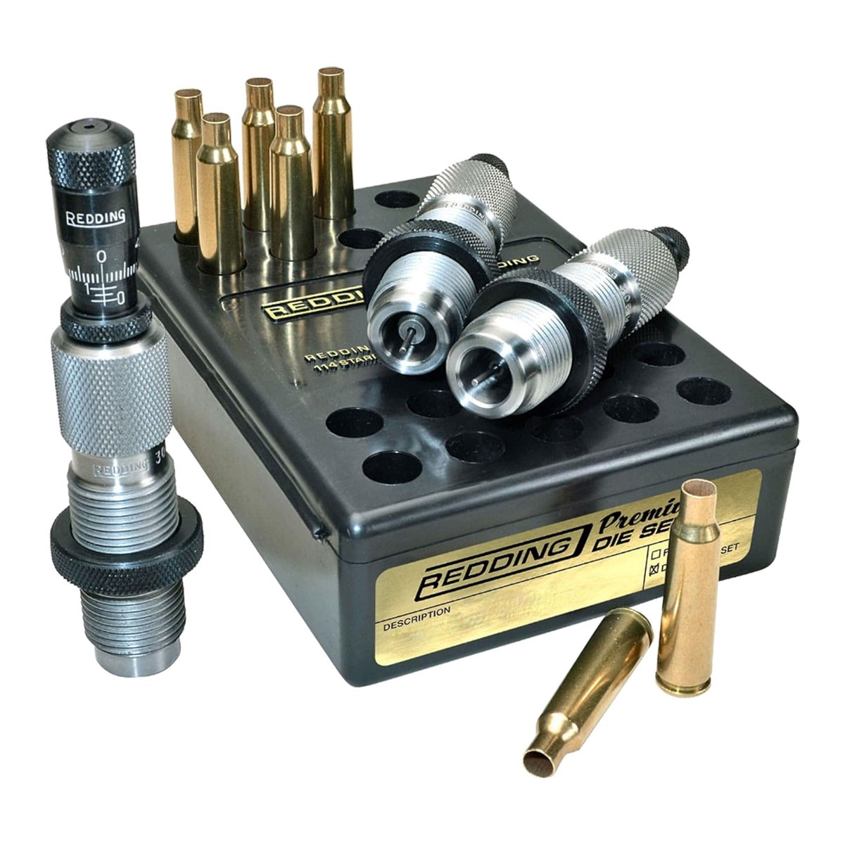 REDDING Premium Deluxe Full Length Sizing For 7mm PRC Die Set (68936)