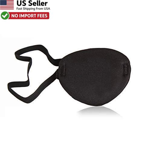 Oarkive Eye Patch for Adults – Soft Black Eyepatch 1 Count (Pack of 1), FROM USA