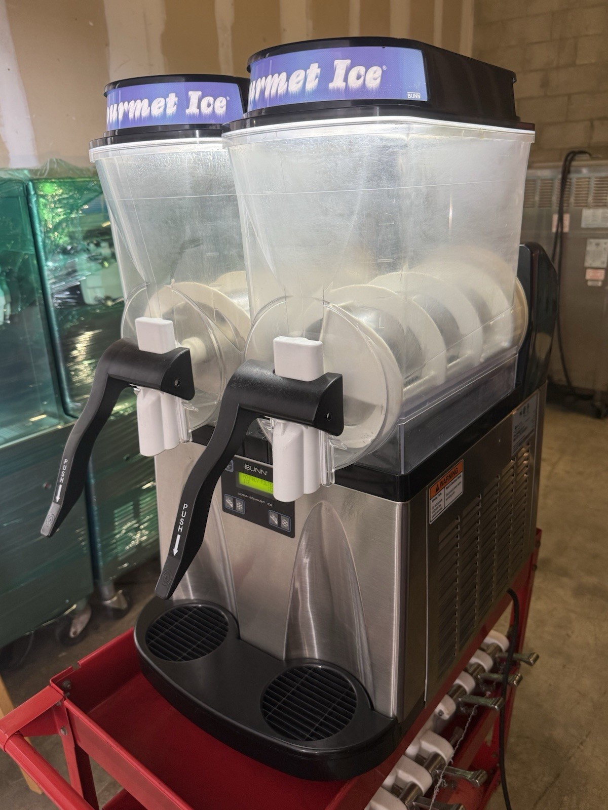 BUNN Gourmet Ice 2-Bowl Commercial Frozen Drink & Slush Machine