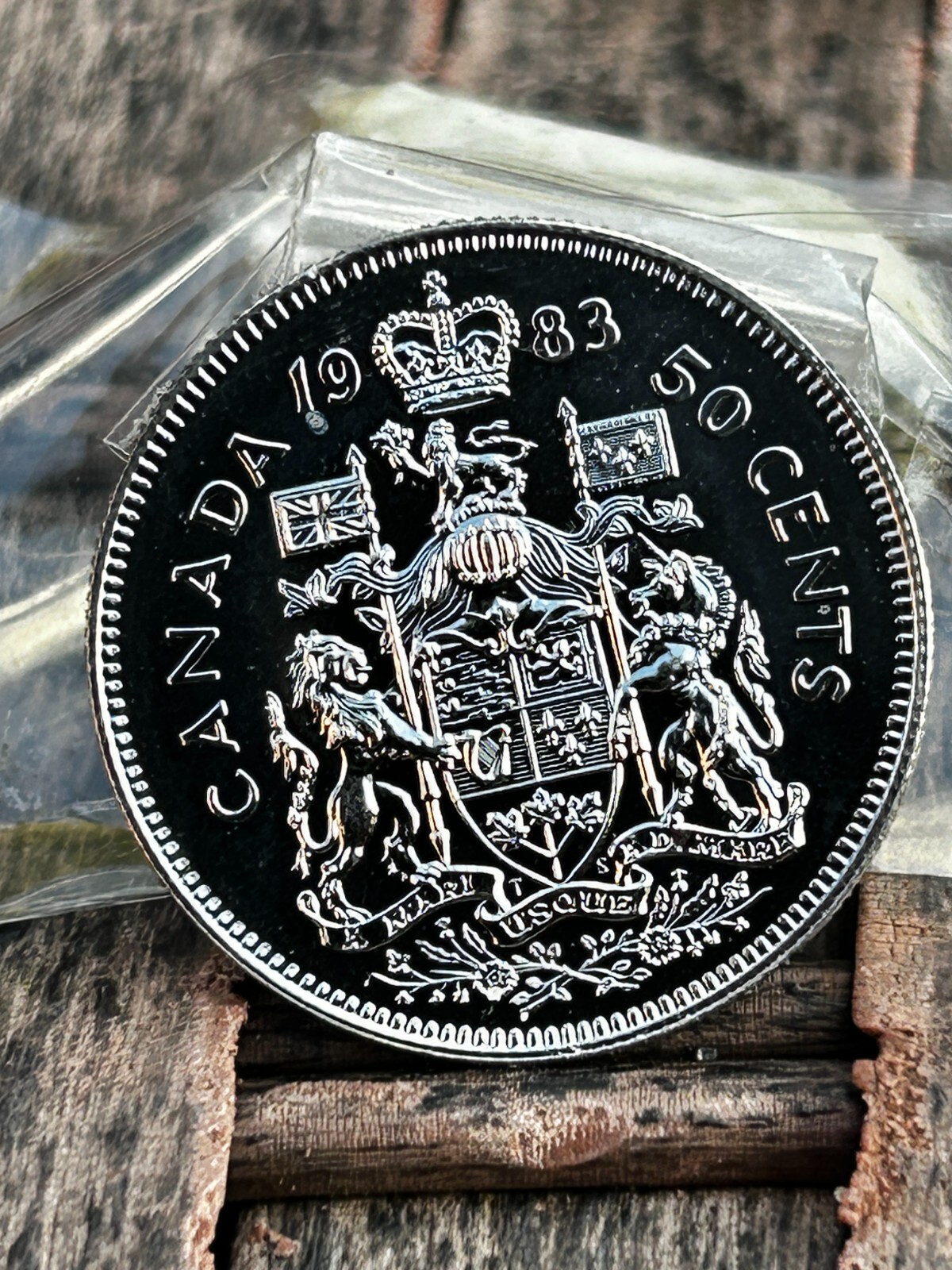 1983 Canada 50 Cents - Elizabeth II - Proof - REF J 55