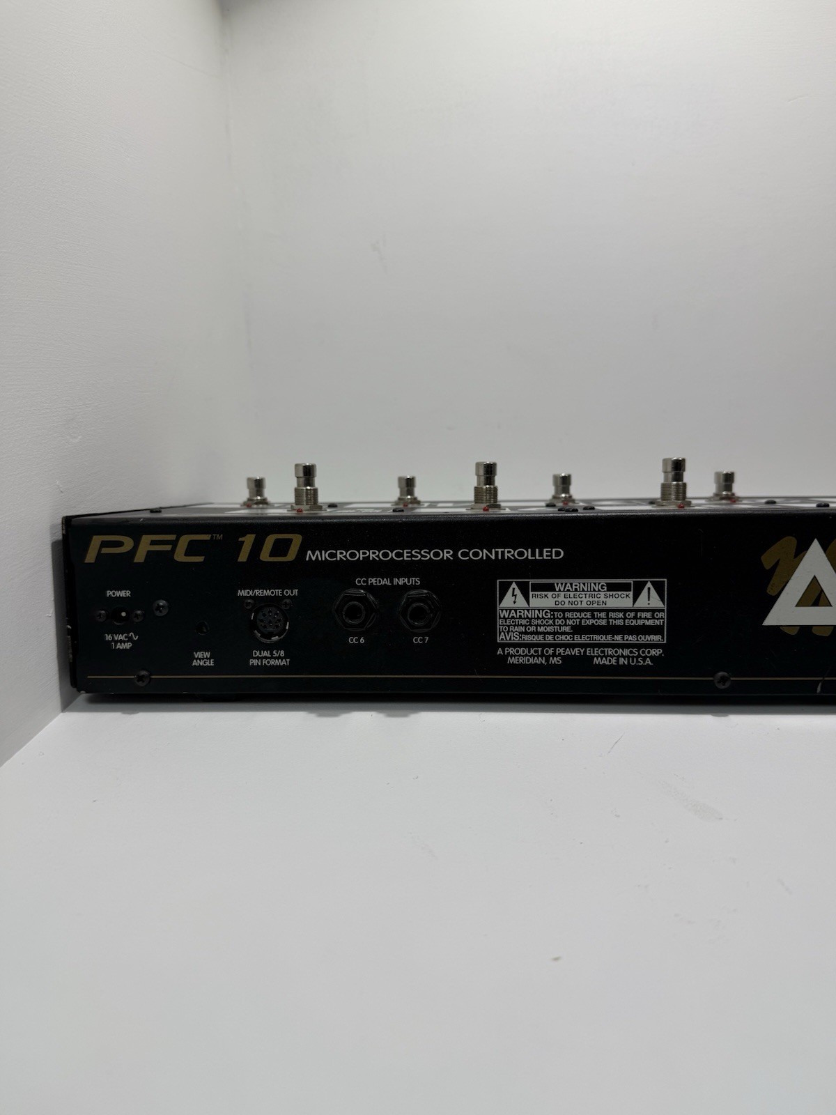 Peavey PFC-10 Professional Midi Foot Controller