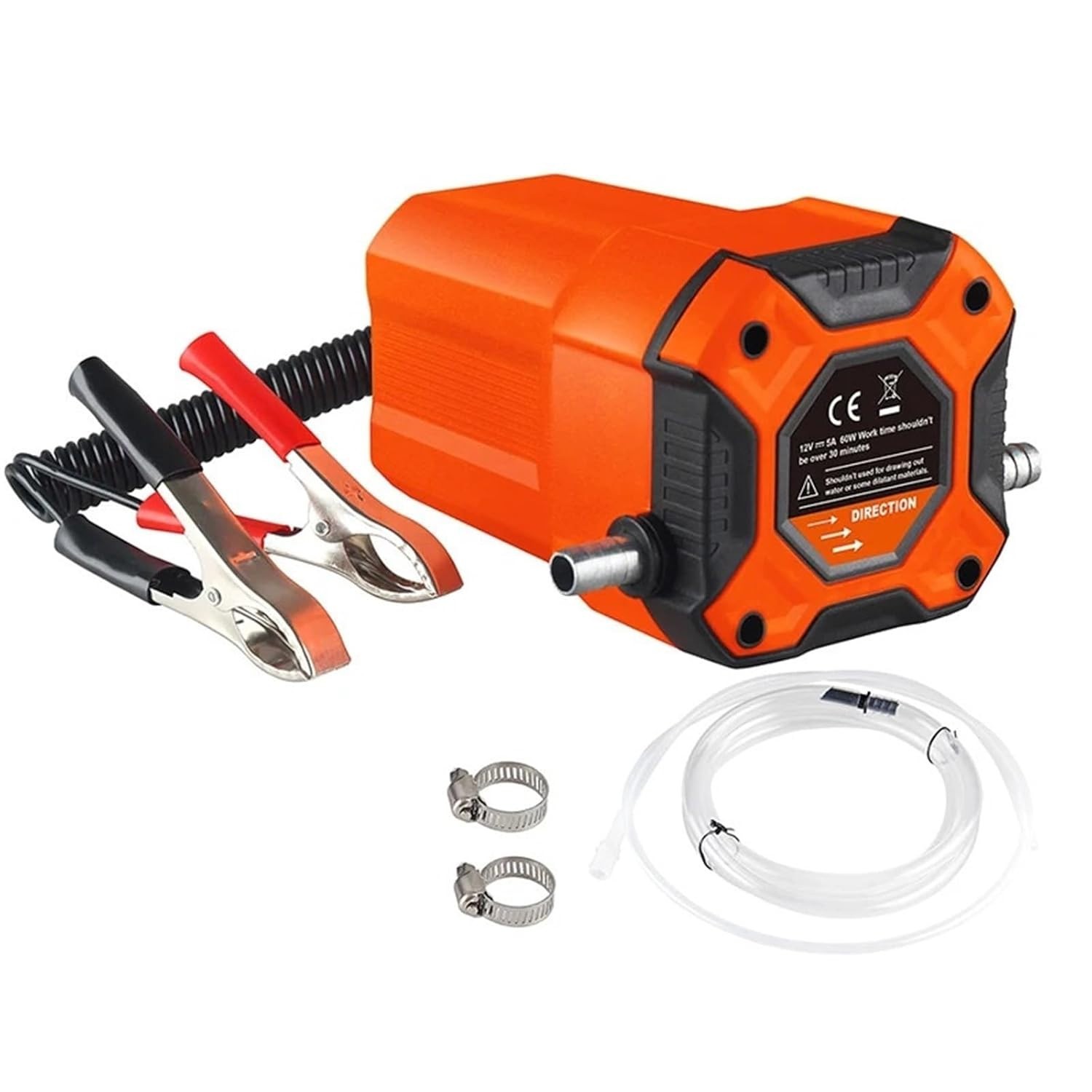 ✅12V Electric Car Oil Suction Extraction Pump 60W Fuel Delivery Engine Crude Oil
