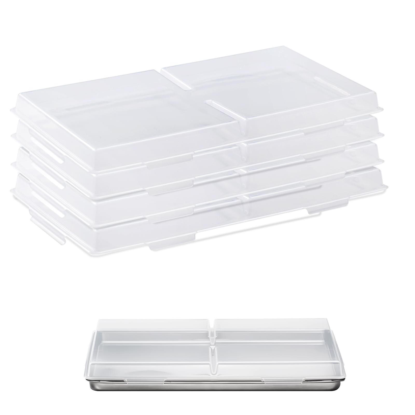 Small Tray Lids for Harvest Right Freeze Dryer Small Trays. 4 Pcs pack Tray L...