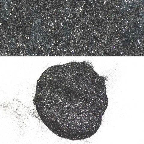 Stratos Boat Metal Glitter Flake 2510 | Coal Dust Gray (8 oz)