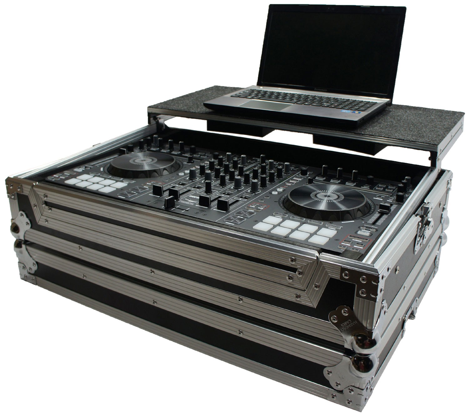 Harmony DJ Custom Case HCMC7000LT Flight Glide Laptop Stand fits Denon MC7000