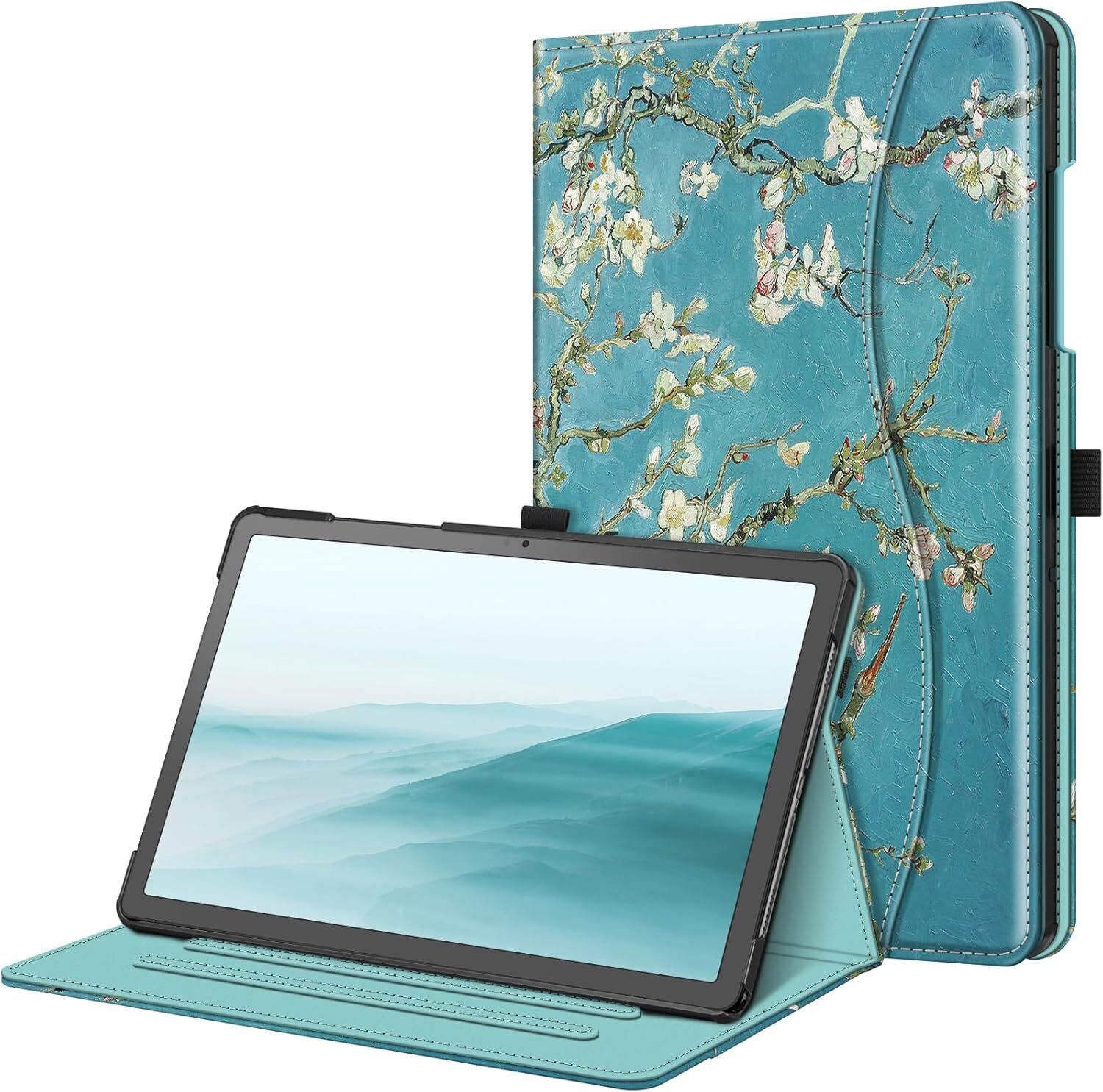 Case for Samsung Galaxy Tab A9+ 5G 11 Inch 2023 Multi-Angle Smart Stand Cover