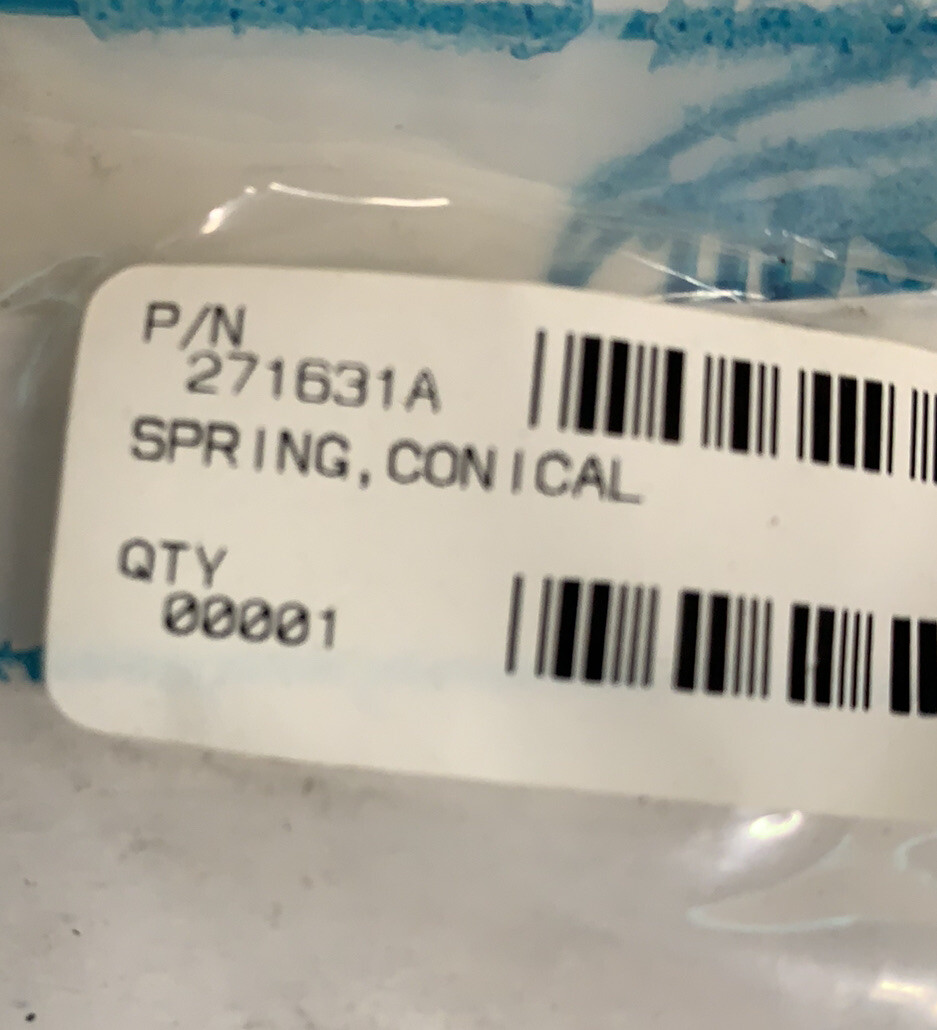 Nordson Model AD31 hot melt gun part #271631 Spring Conical.
