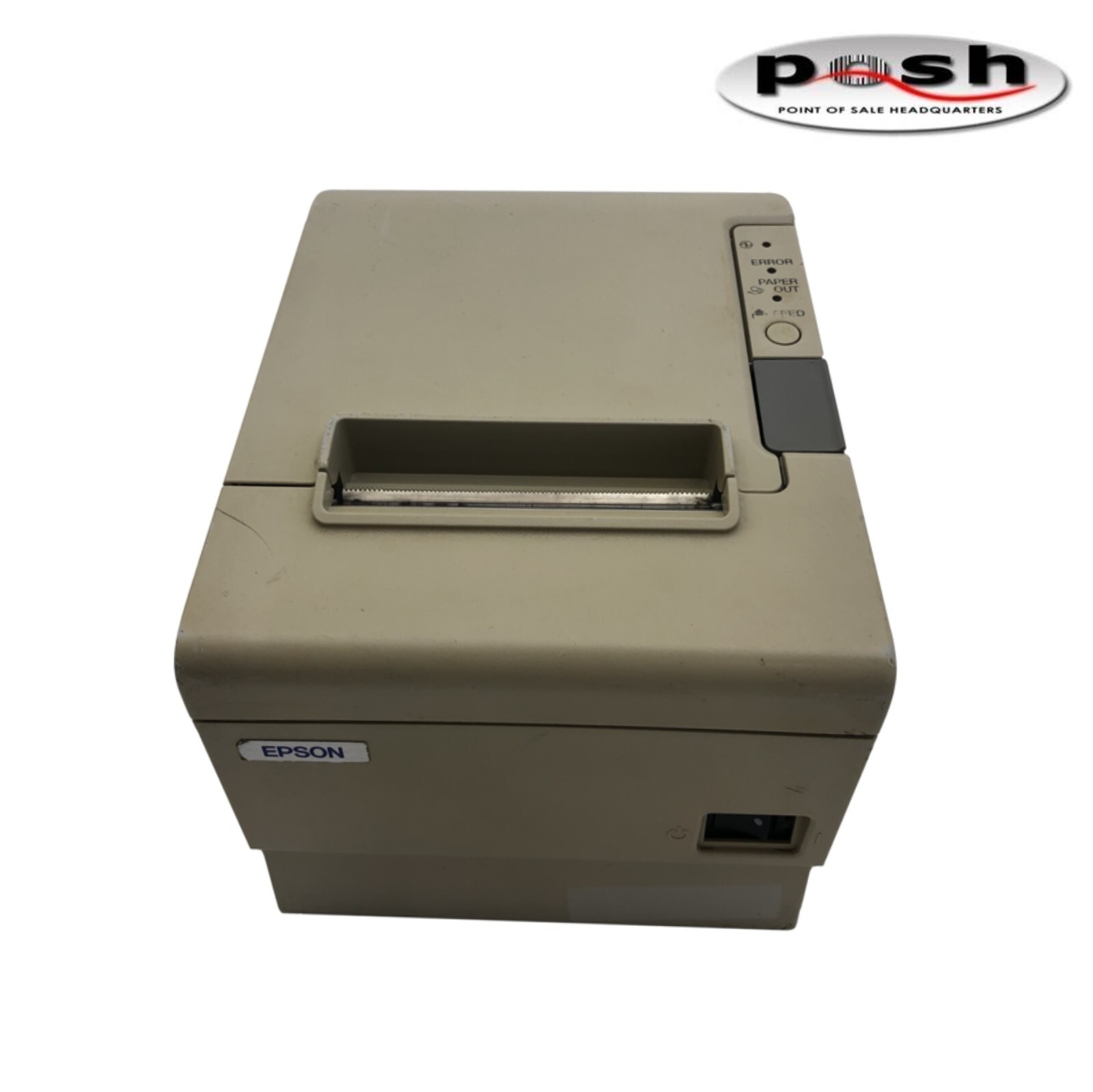Epson M129H TM-T88IV USB Thermal Receipt Printer White. Print test with 1 Line