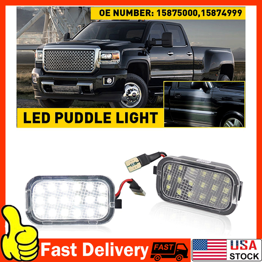 LED Side Mirror Puddle Light Assembly for 2007-2013 Cadillac Escalade EXT Base