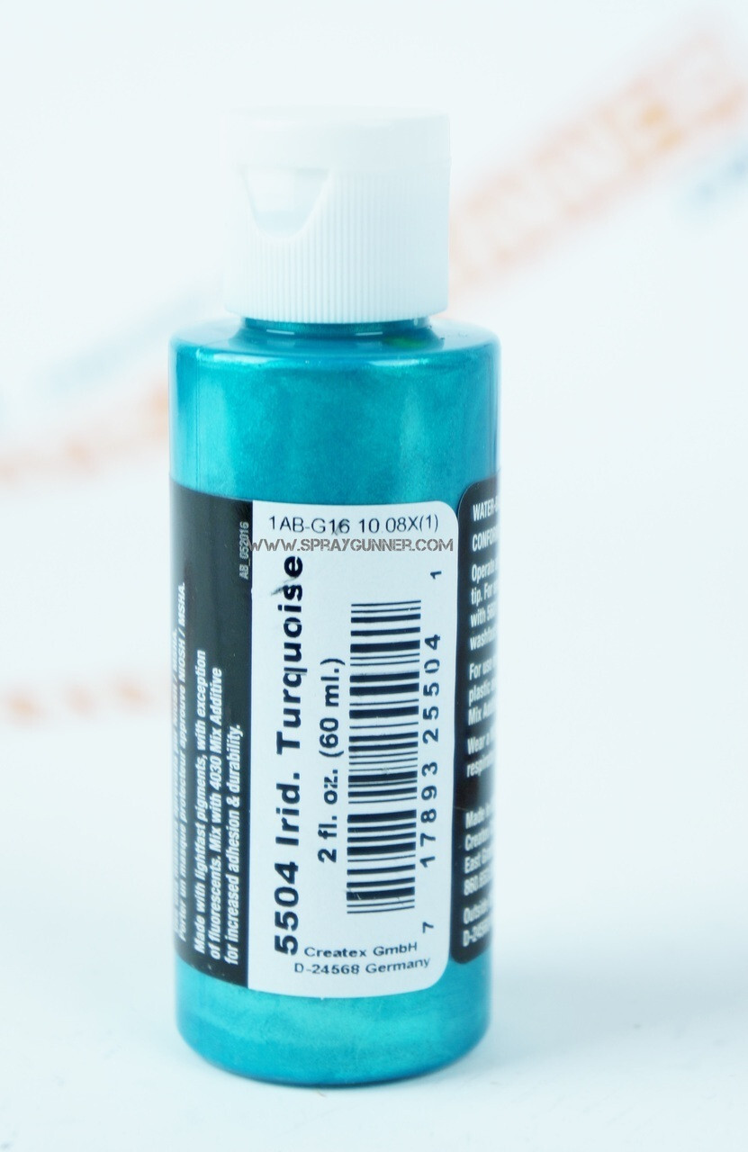 Createx Airbrush Colors Iridescent Turquoise 5504