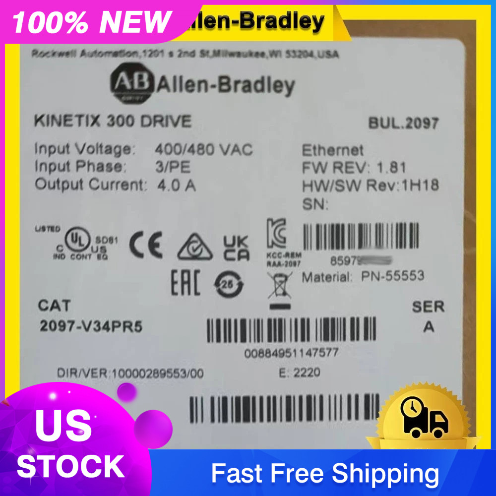 NEW Unopened 2097-V34PR5 Servo Driver 2097V34PR5 FREE SHIPPING 2097 V34PR5