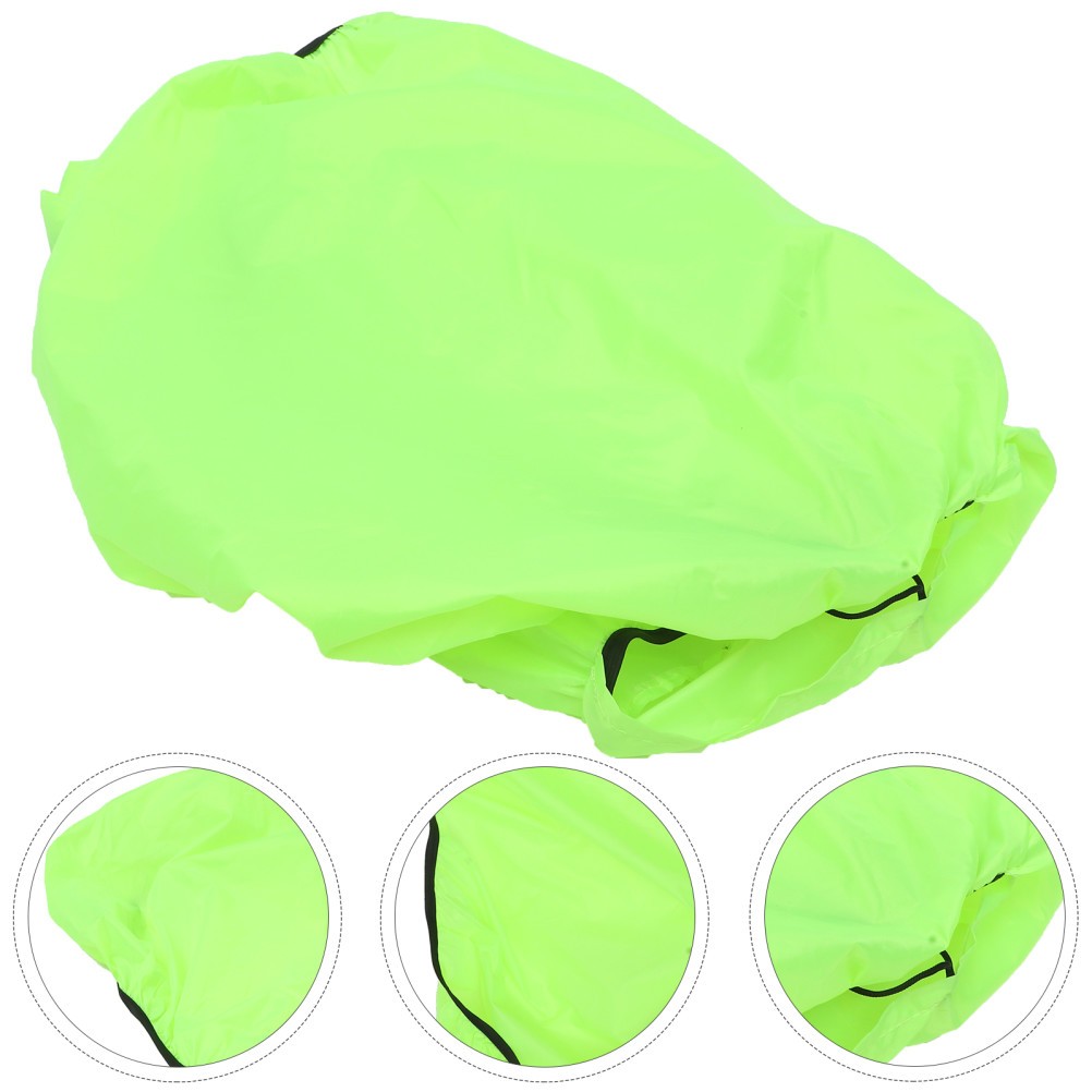 Bag Rain Cover Mountain Bike Rear Shelf Bag Luggage Rain Cover (Green)