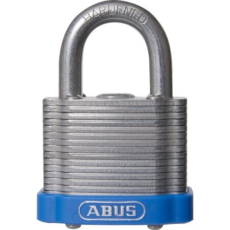 Abus 539463 Padlock, 1 13/32" H, 1 7/8" W, Silver