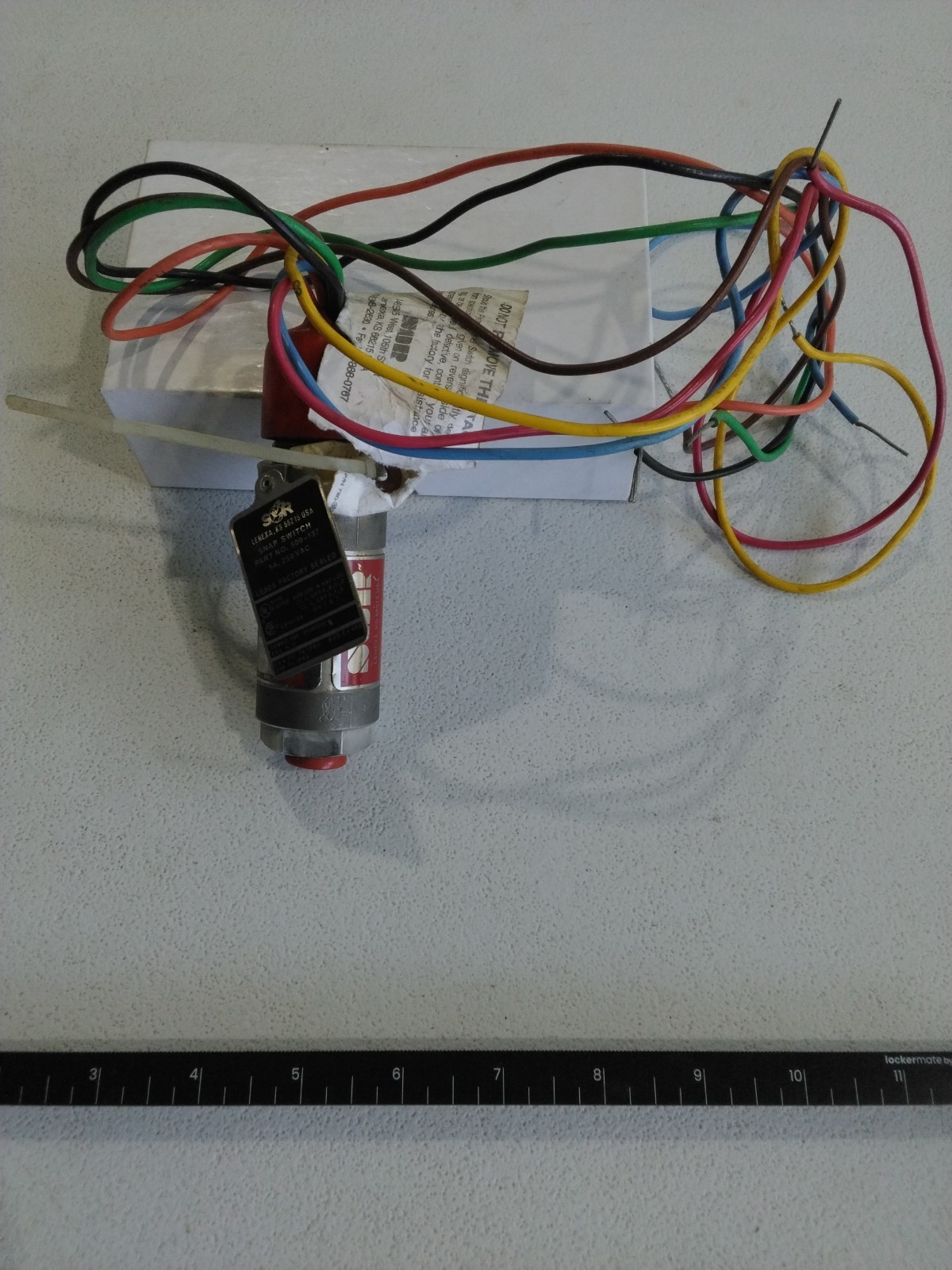 SOR Pressure Snap Switch 5at-eg19-m4-c1a 20 - 1000 psi  Nos 1 Qty