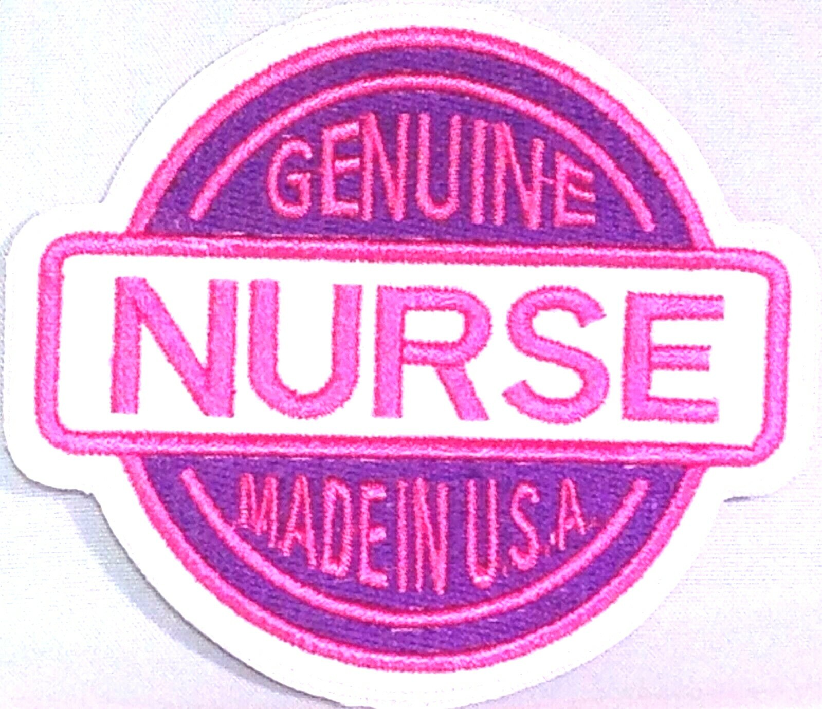 GENUINE NURSE MADE IN USA LPN RN RPN MEDICAL MILITARY MOTORCYCLE VEST PATCH FL-2