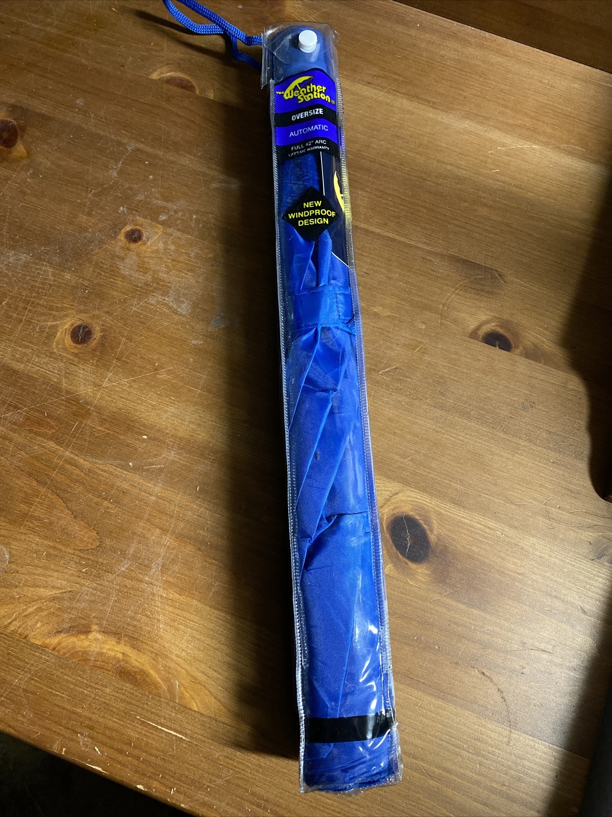 The Weather Station Oversize Automatic Umbrella